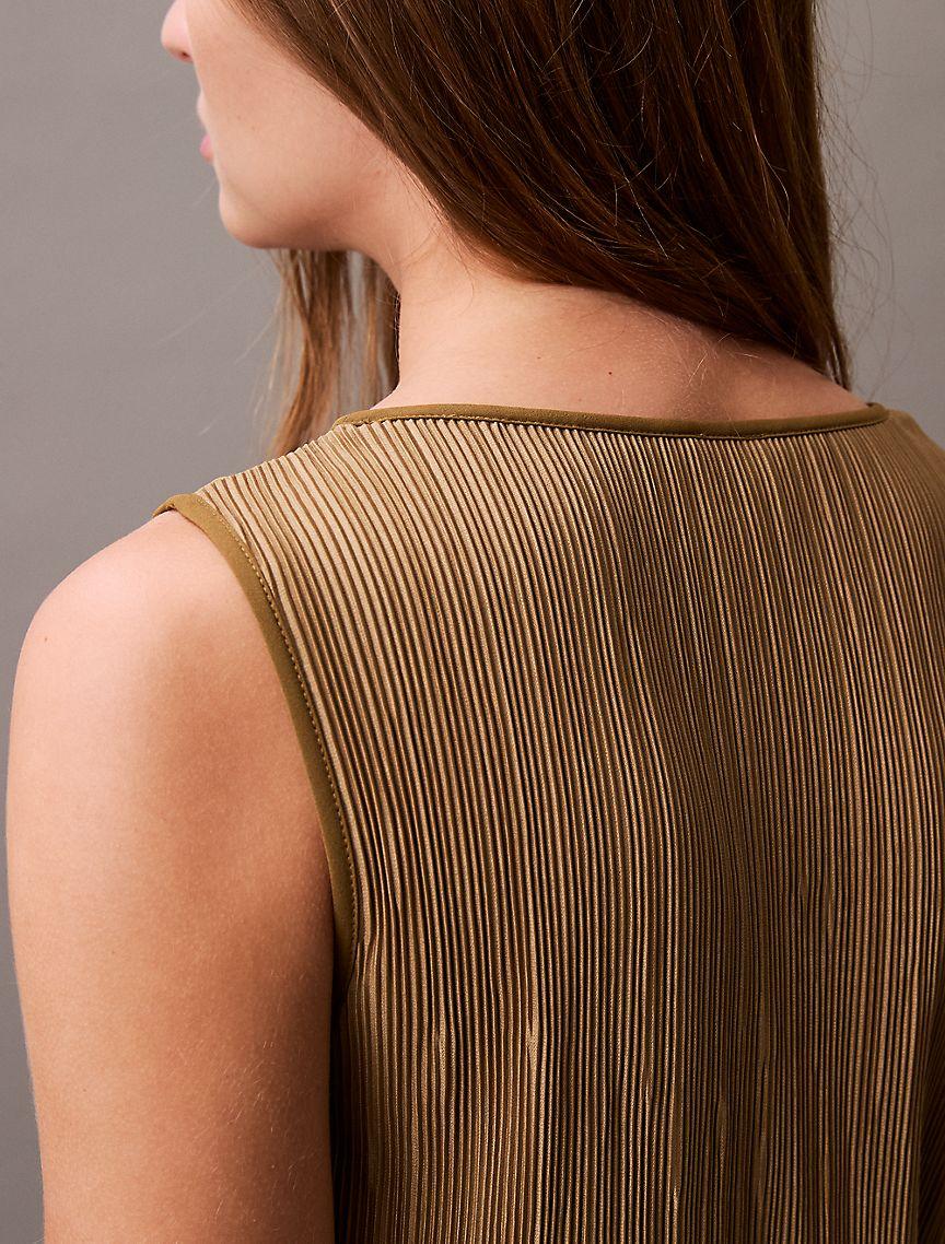 Plisse Tank Top Product Image