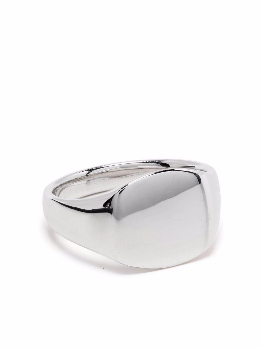 Mini Cushion signet ring Product Image
