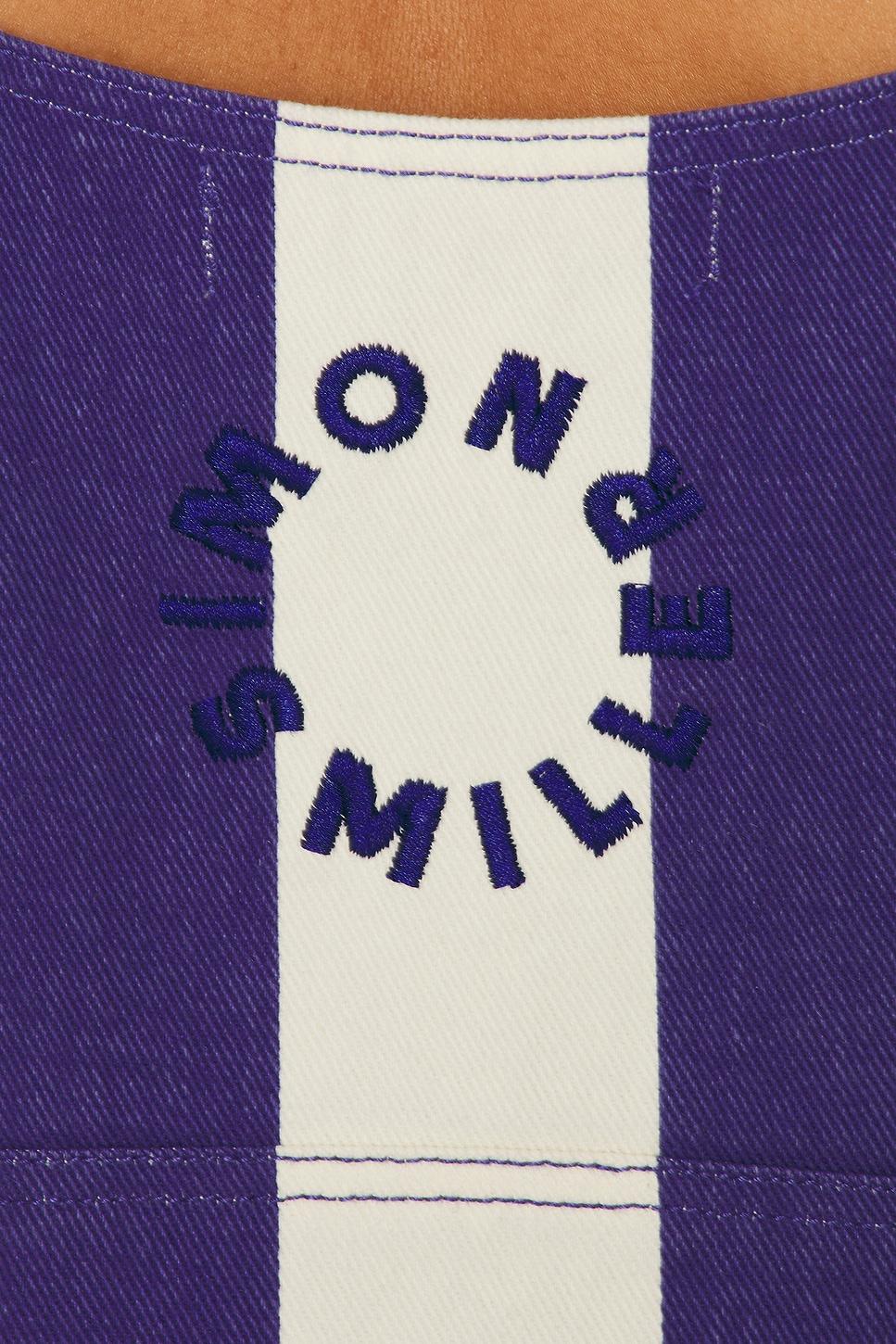 Sahara Striped Denim Dress Product Image