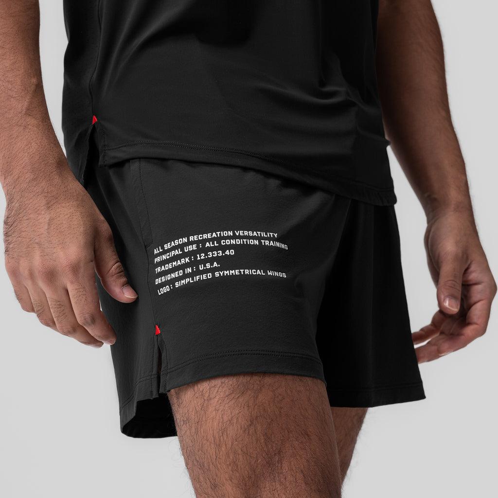 0942. Aerotex™ 5" Training Short - Black Male Product Image