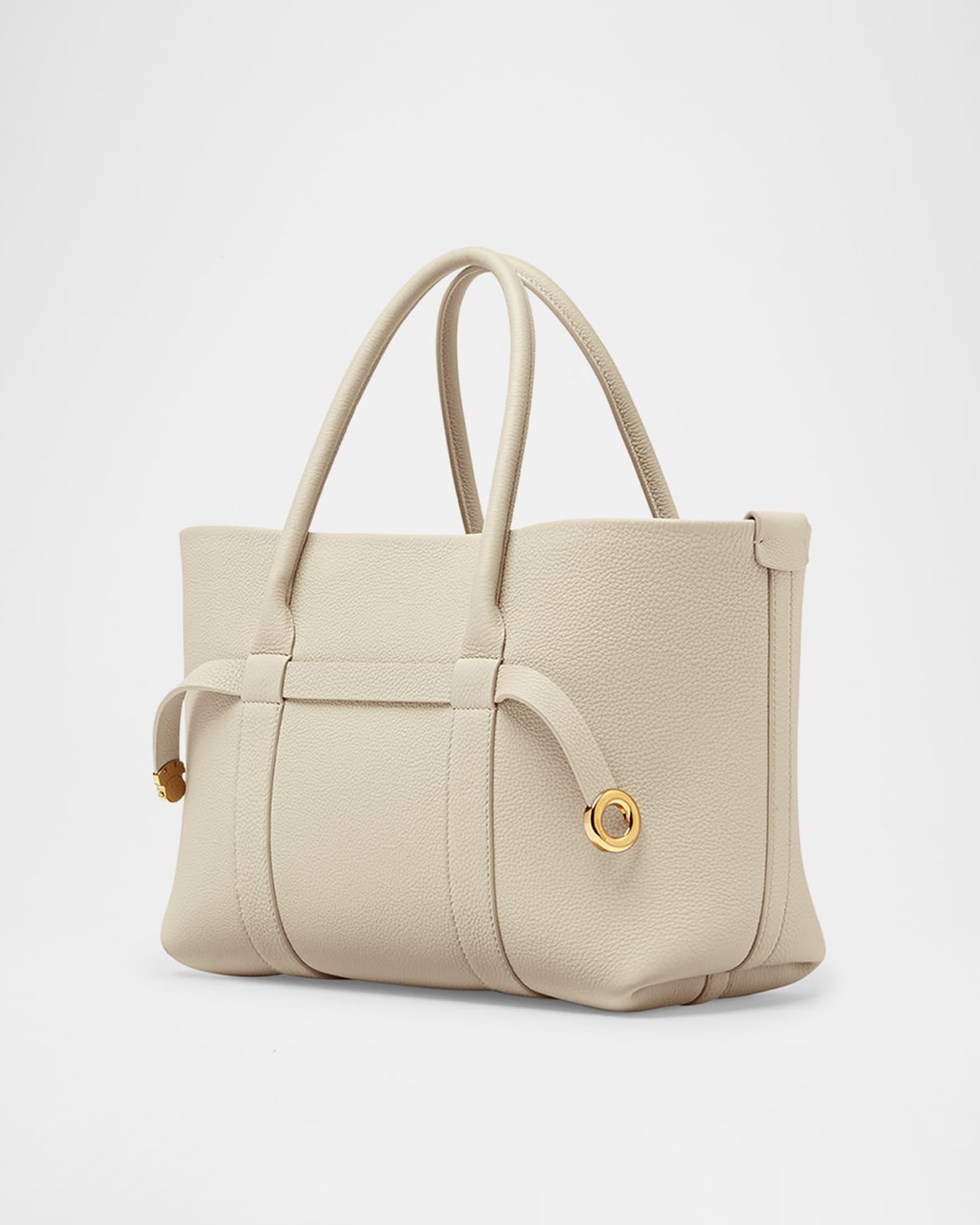 Ghiera Small Leather Shopper Tote Bag Product Image