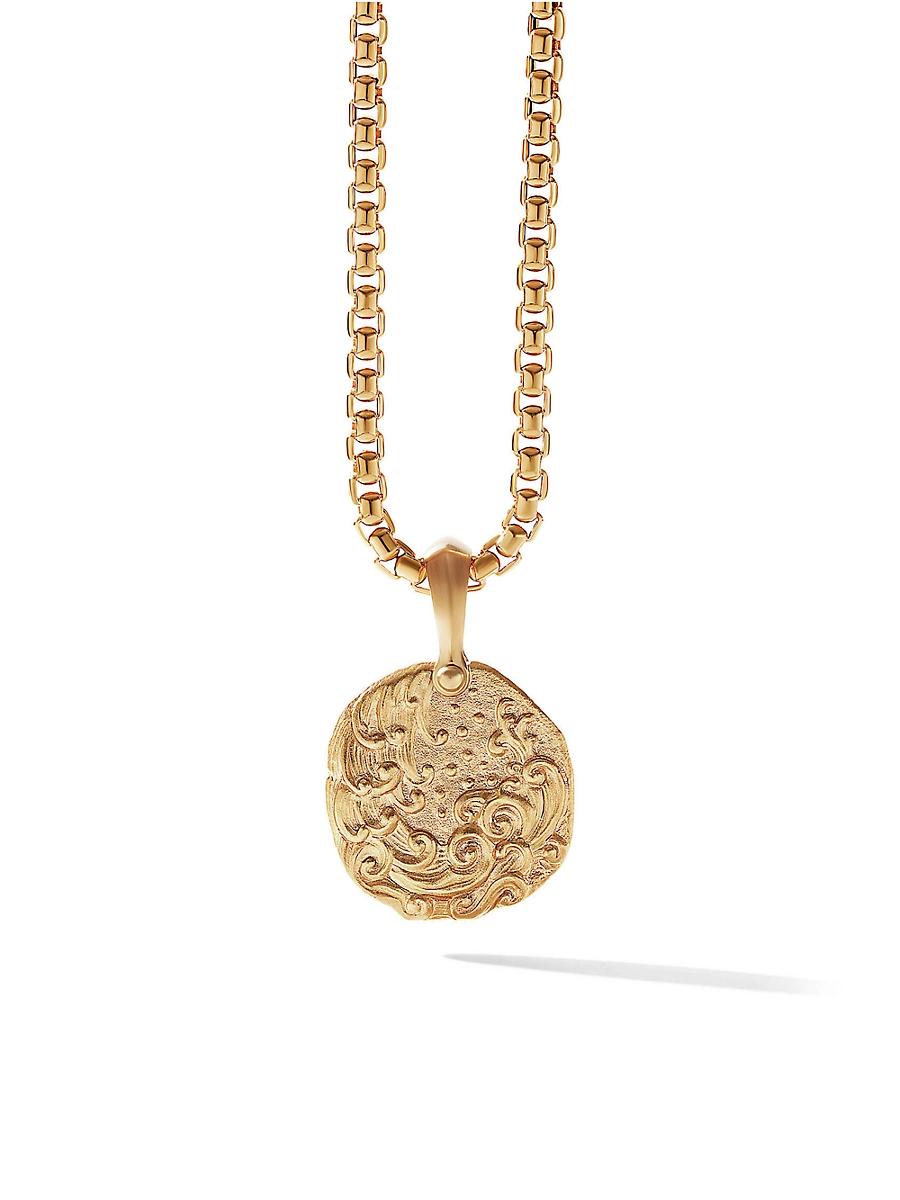 Mens Amulet in 18K Yellow Gold Product Image