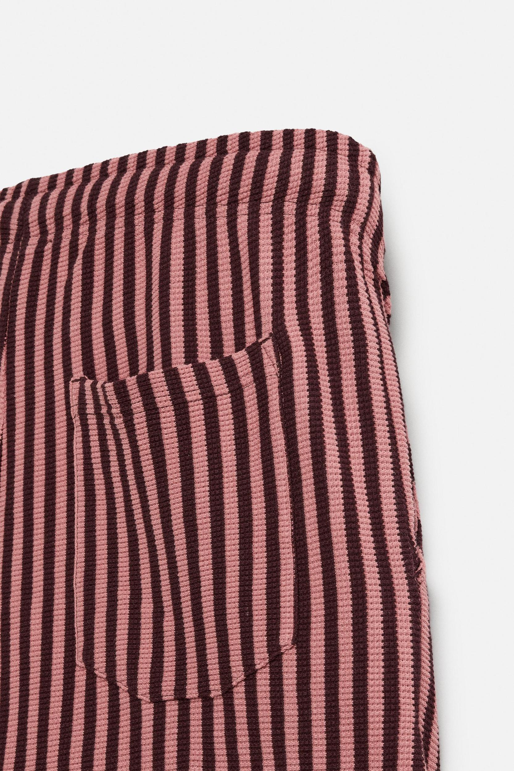 STRIPED JACQUARD SHORTS Product Image