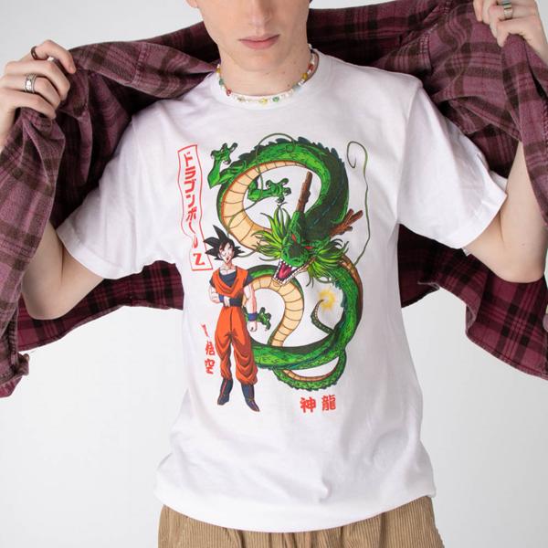 Men's Goku and Shenron Dragon Ball Tee,  Product Image