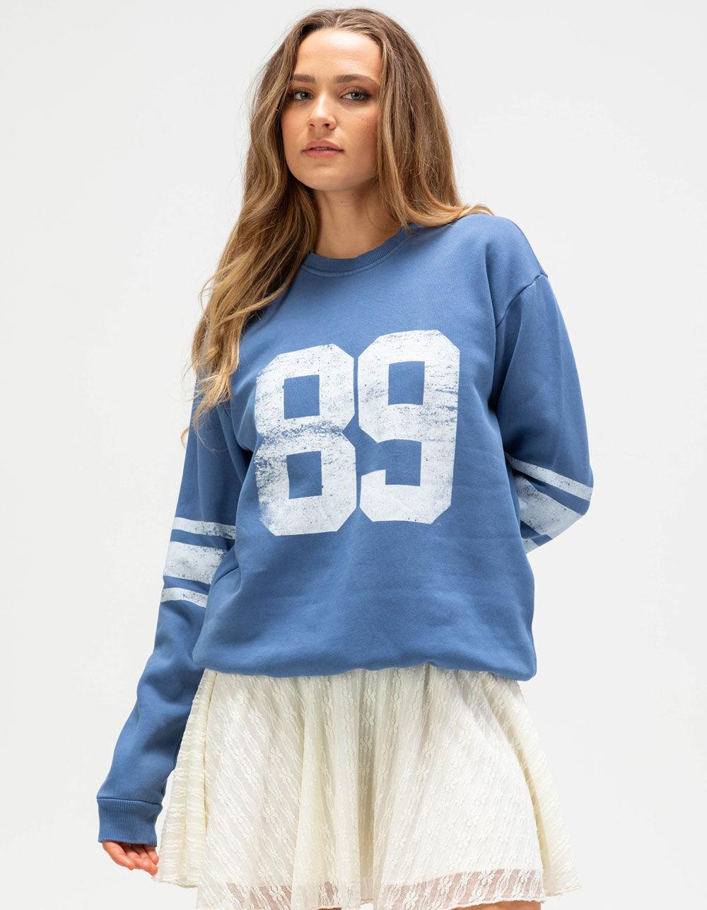 RSQ Womens 89 Crewneck Sweatshirt - NAVY Product Image