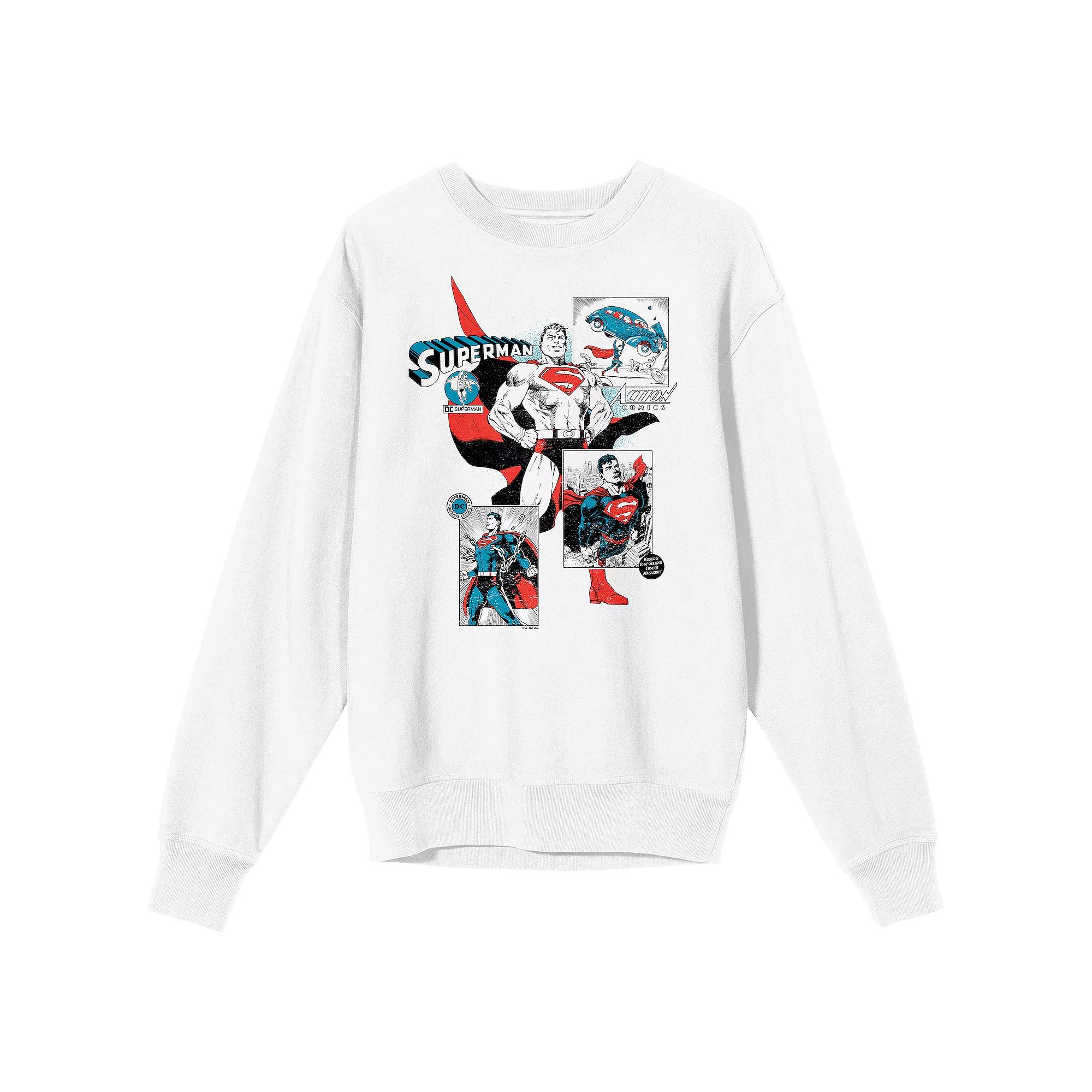 Men's Superman 90th Anniversary Long Sleeve Graphic Tee,  Product Image