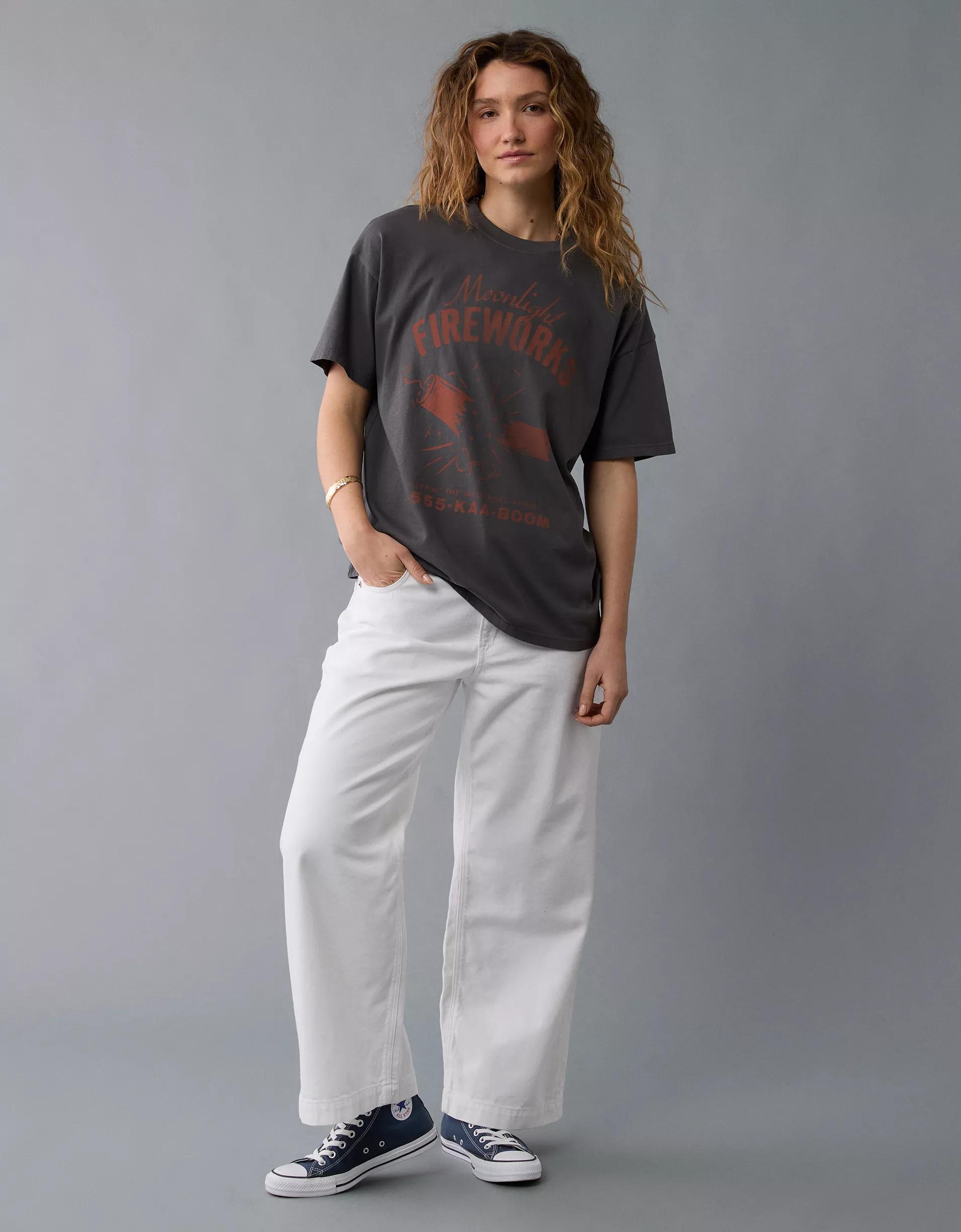 AE Oversized Americana Graphic T-Shirt Product Image