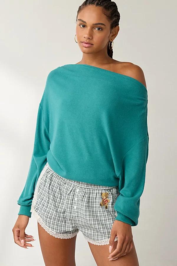 Out From Under Clarity Cozy Knit Off-The-Shoulder Top Womens at Urban Outfitters Product Image