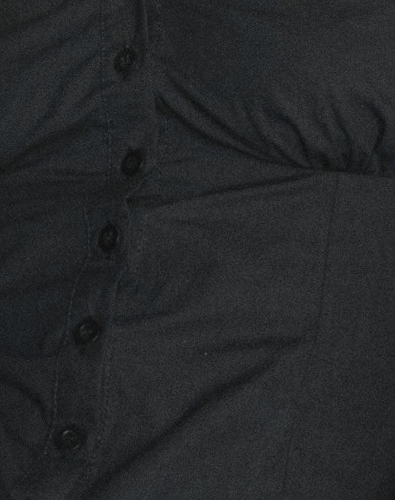 Alden Mini Dress in Tap Shoe Black Female Product Image