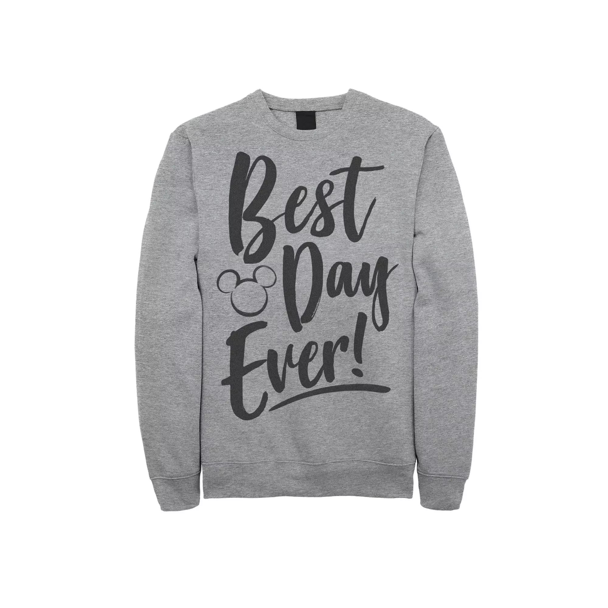 Disney's Men's Park Best Day Ever Sweatshirt,  Product Image