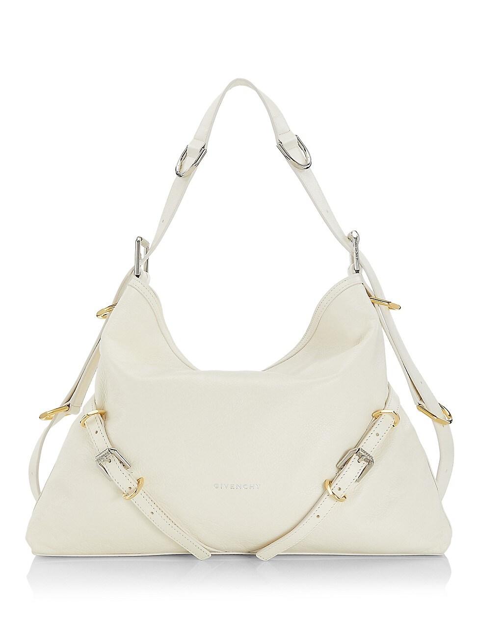 Voyou Medium Shoulder Bag in Tumbled Leather Product Image
