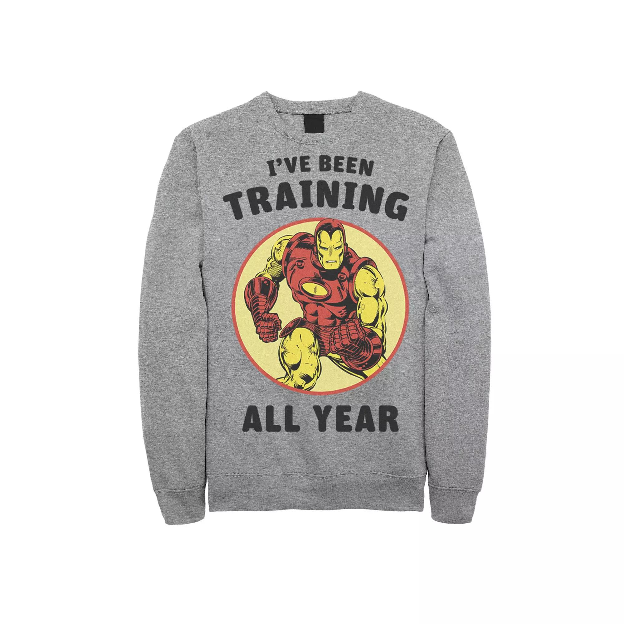 Men's Iron Man Training Sweatshirt,  Product Image