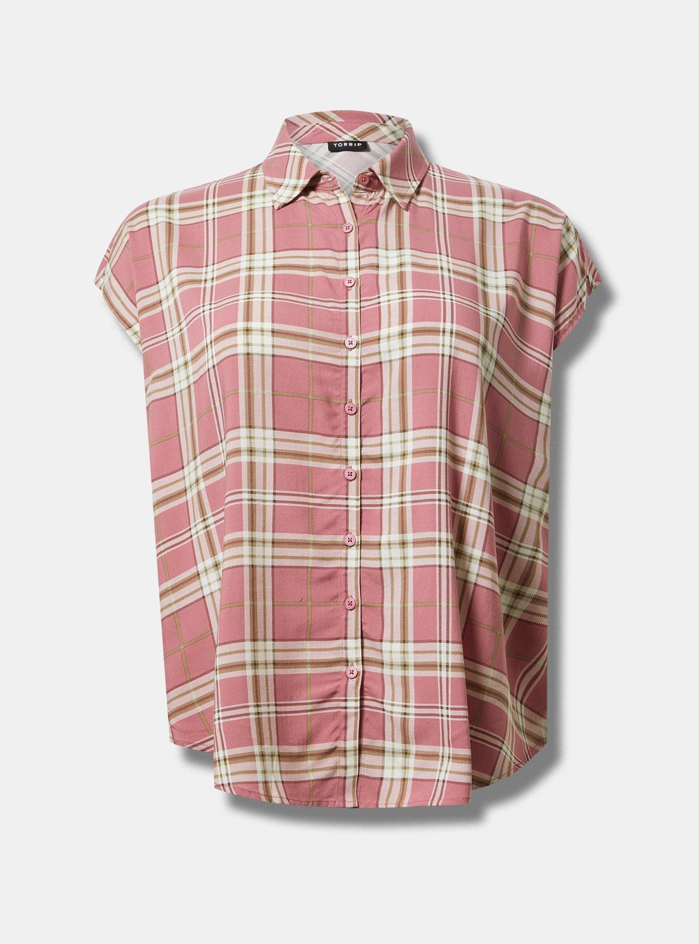 Challis Dolman Button-Up Shirt Product Image