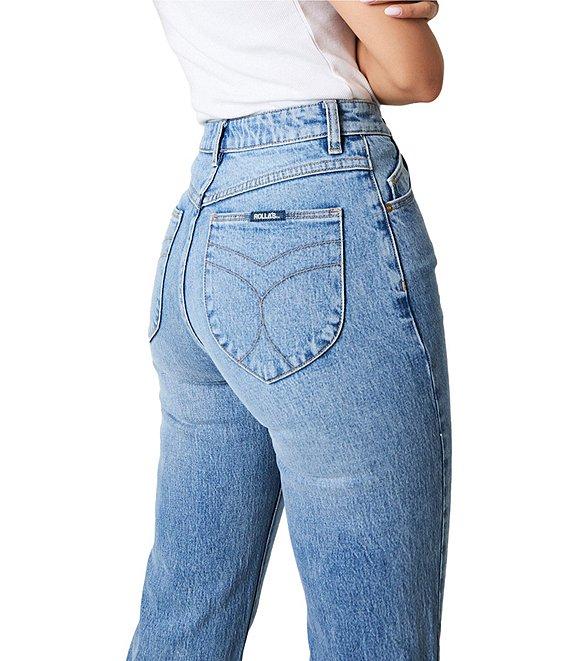 Rolla's Original Straight Denim High Rise Jeans Product Image
