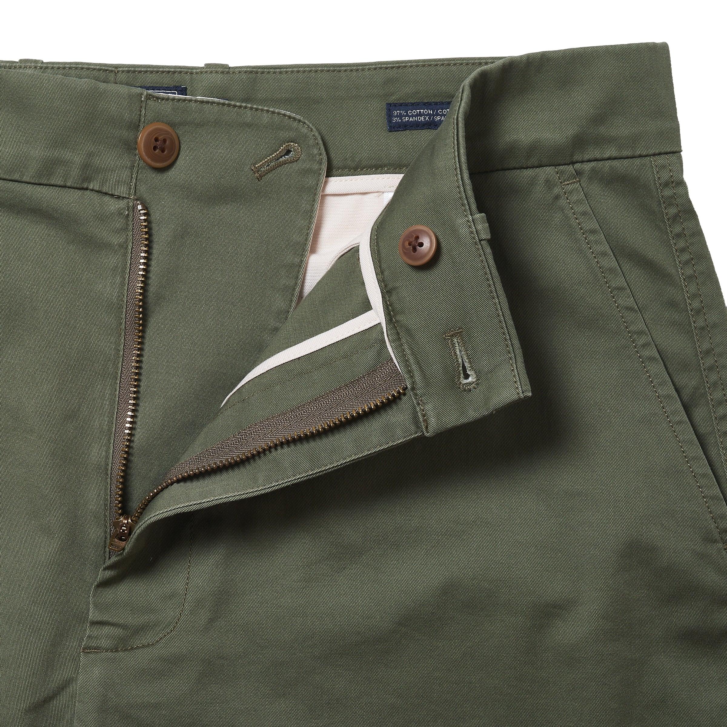 Thompson Flex Stretch Shorts 7"- Olivine Product Image