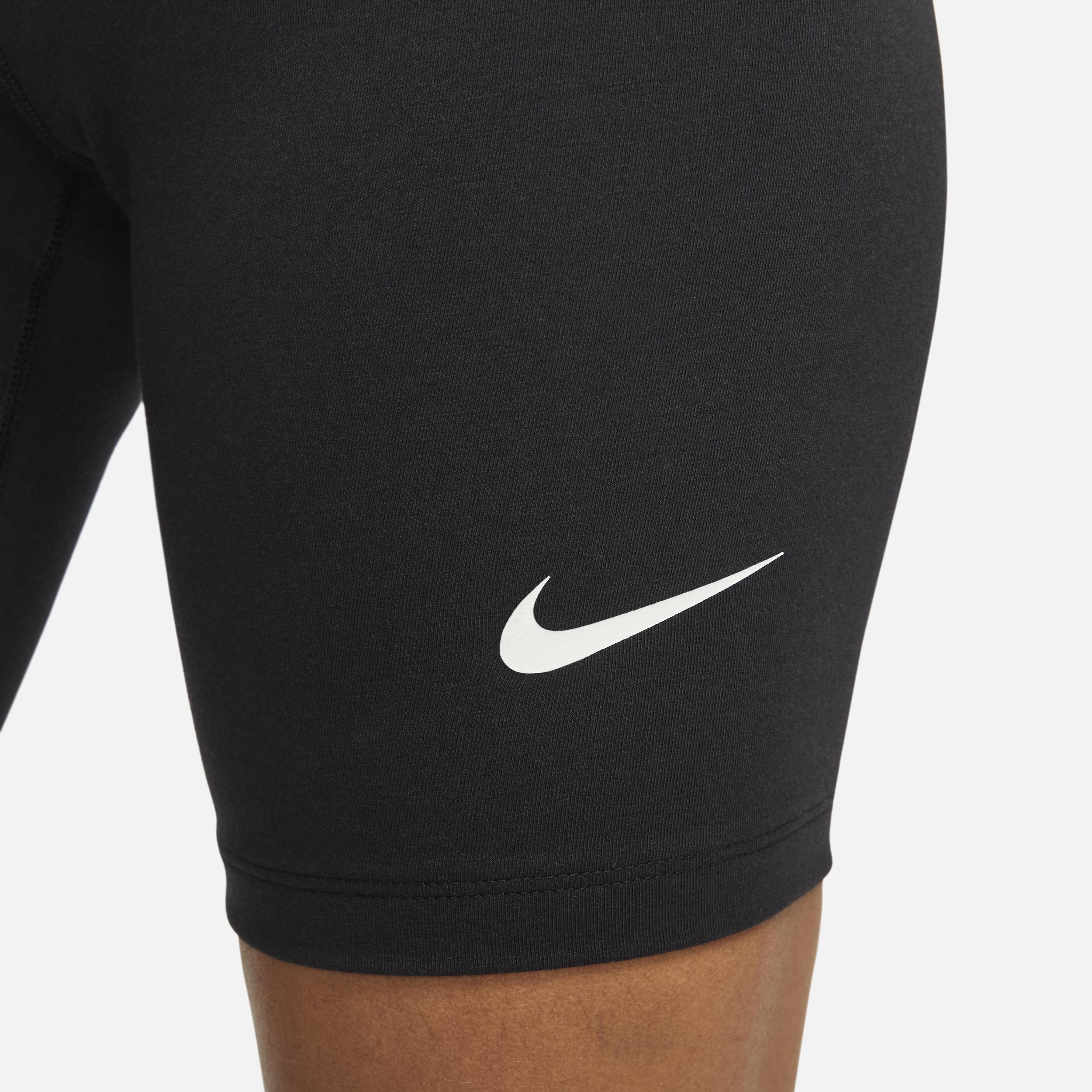 Womens Nike Sportswear Classic High-Waisted 8 Biker Shorts | DV7797-010 Product Image
