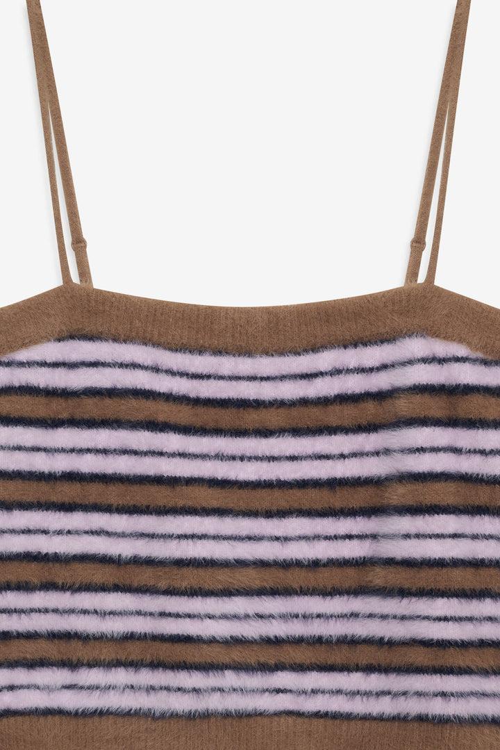 Nora Striped Tank — Blue Product Image
