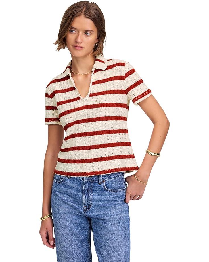 Women's Madewell Bali Crochet Polo Product Image