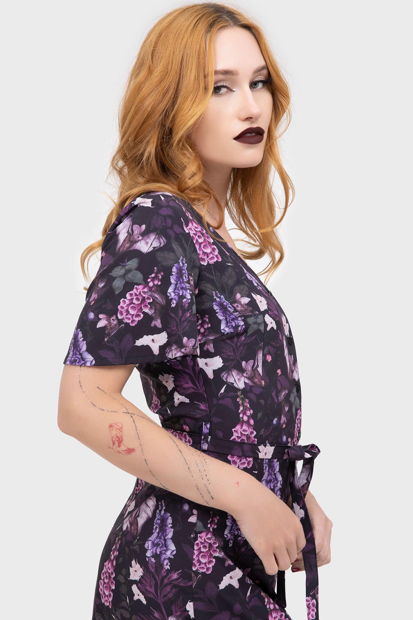 Willow Wisp Short Sleeve Maxi Dress Female Product Image