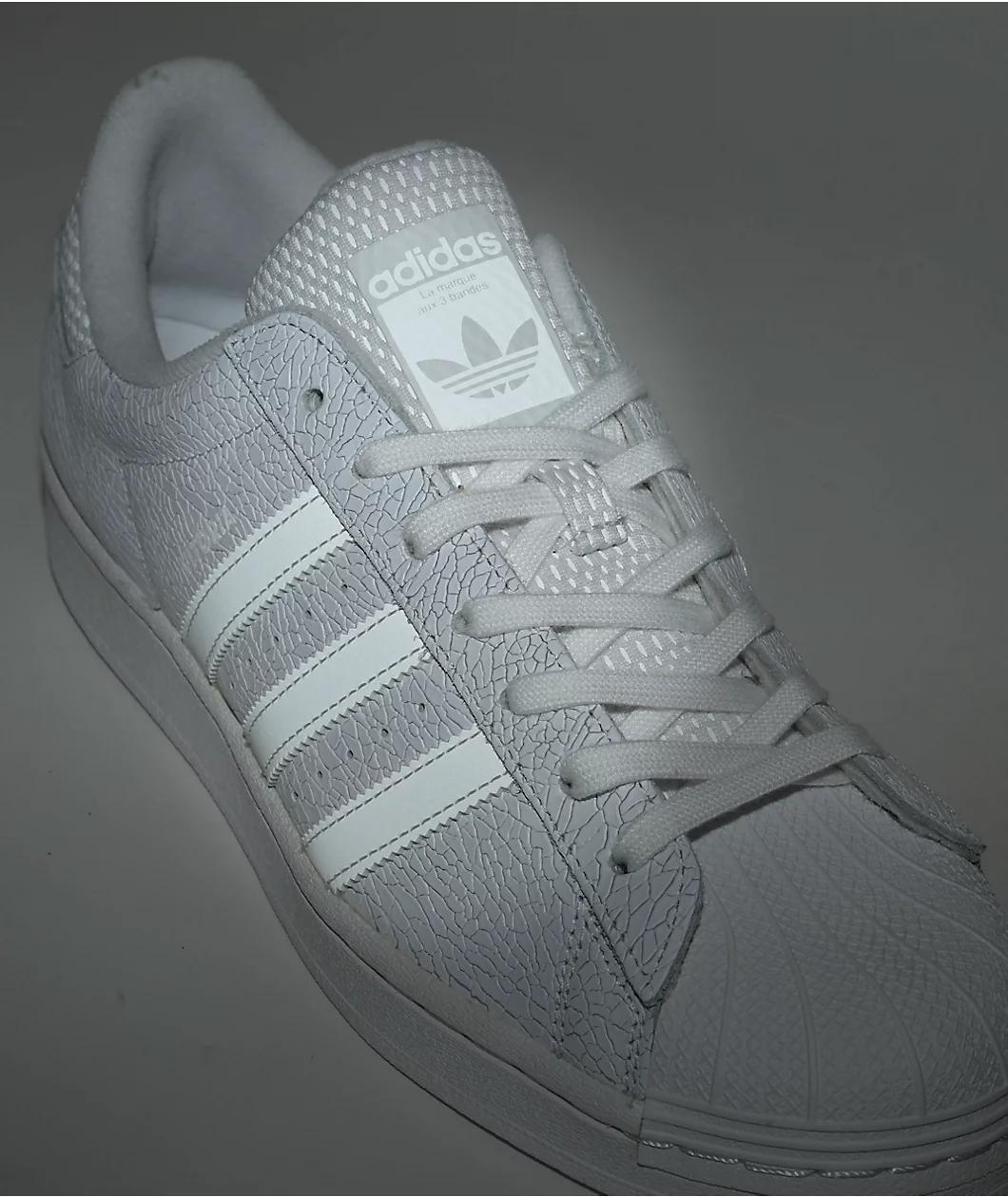adidas x Vitória Superstar ADV Cream Skate Shoes Product Image