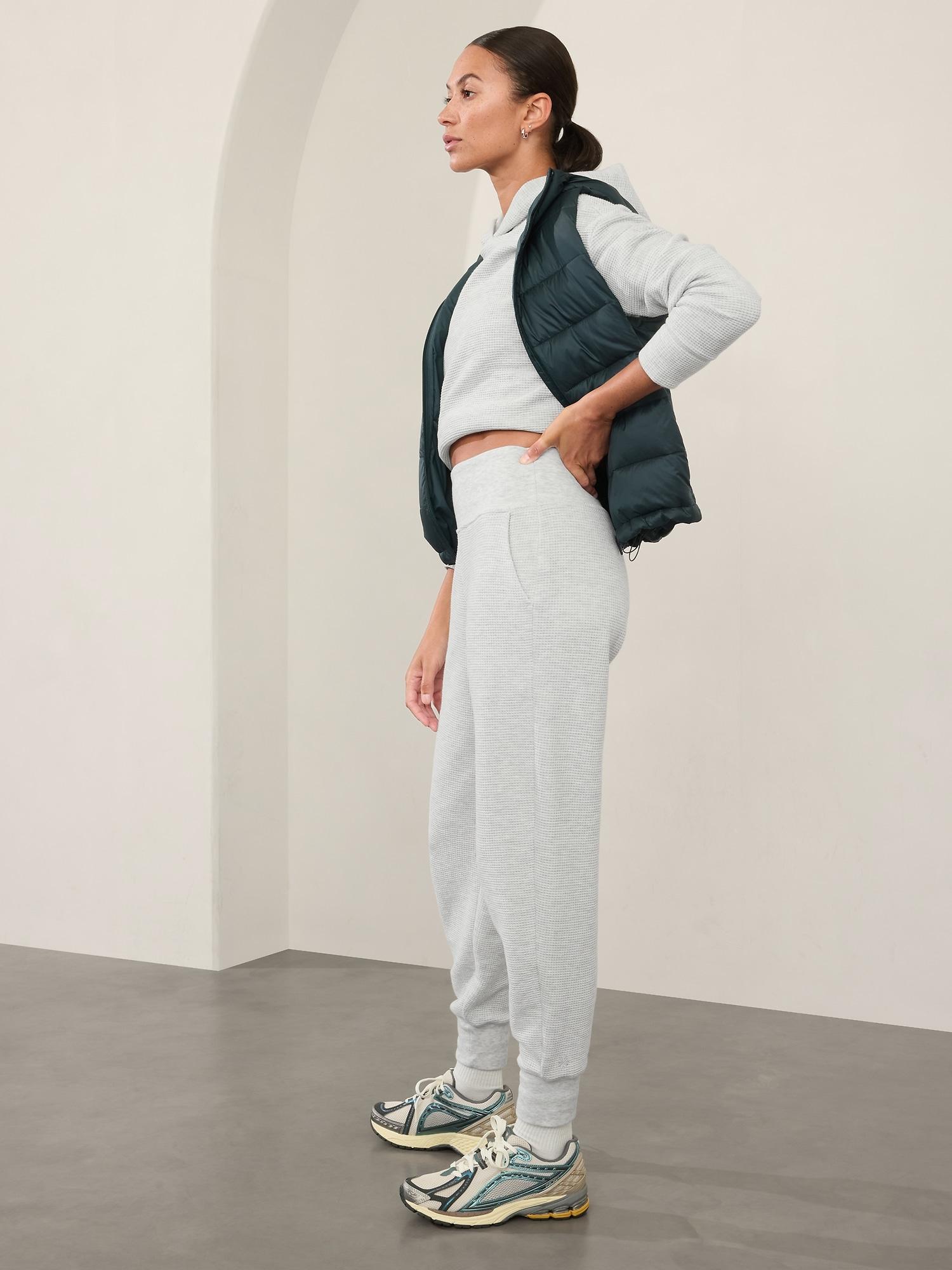 Coaster Luxe Waffle High Rise Jogger Product Image