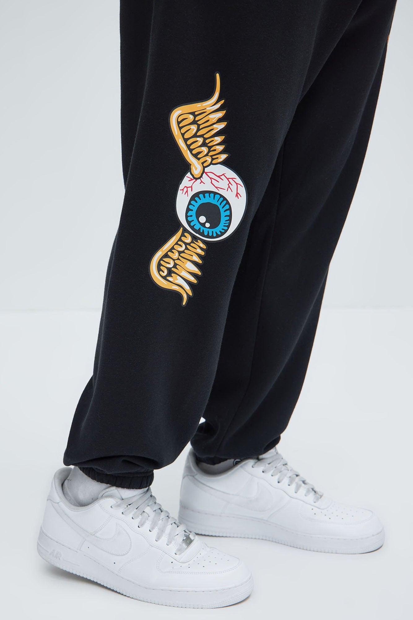 Von Dutch Lost Angels Sweatpants - Black Product Image