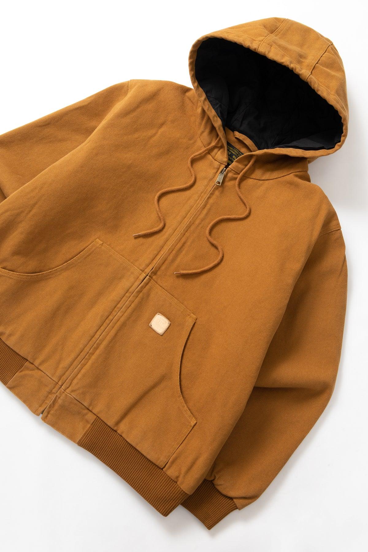 Okonkwo MFG - Canvas Hooded Jacket - Dark Khaki Product Image