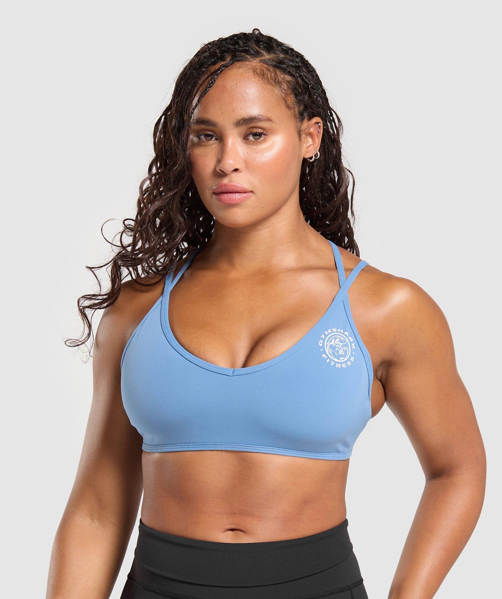 Gymshark Legacy Bra - Classic Blue Female Product Image
