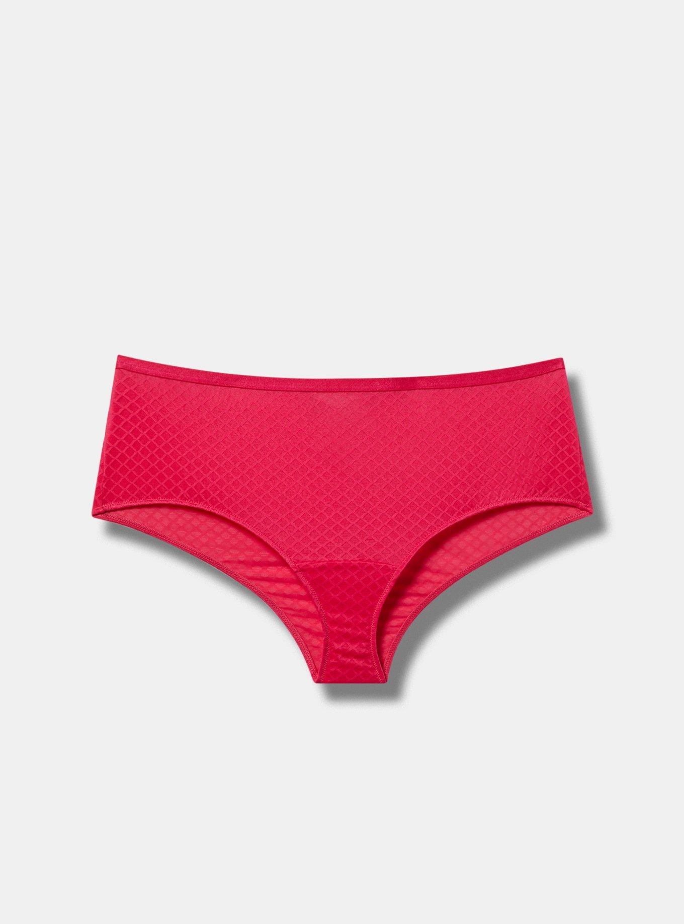 Mid-Rise Fishnet Cheeky XO Panty Product Image