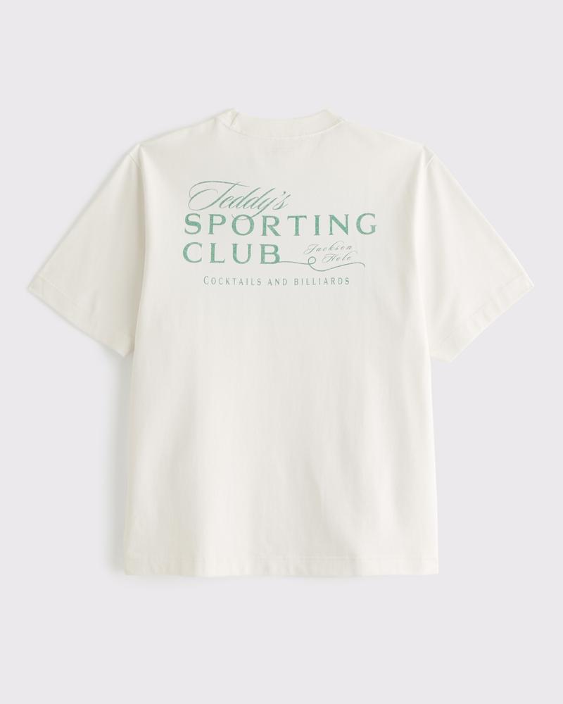 Premium Heavyweight Club Graphic Tee Product Image