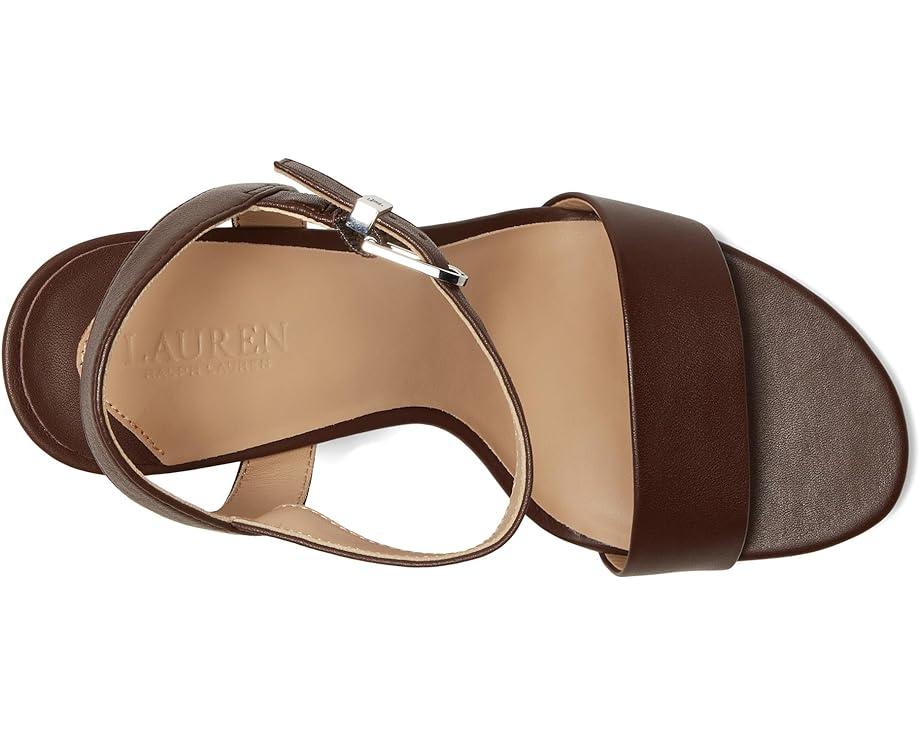Gwen Burnished Leather Sandal Product Image