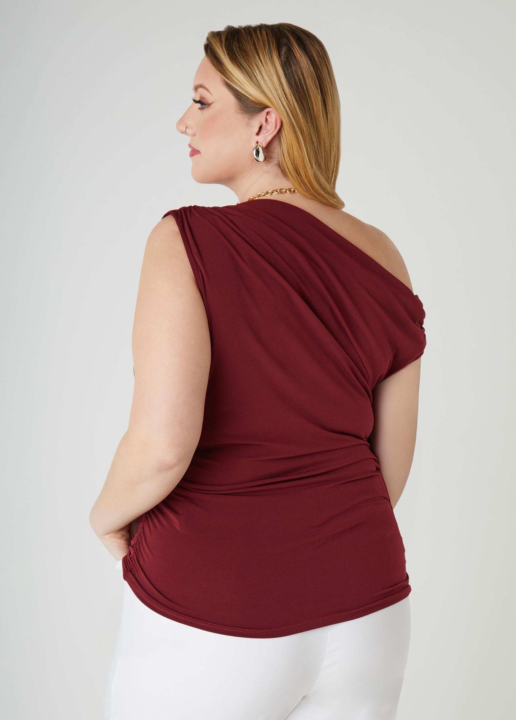 Ruched Off The Shoulder Top Product Image