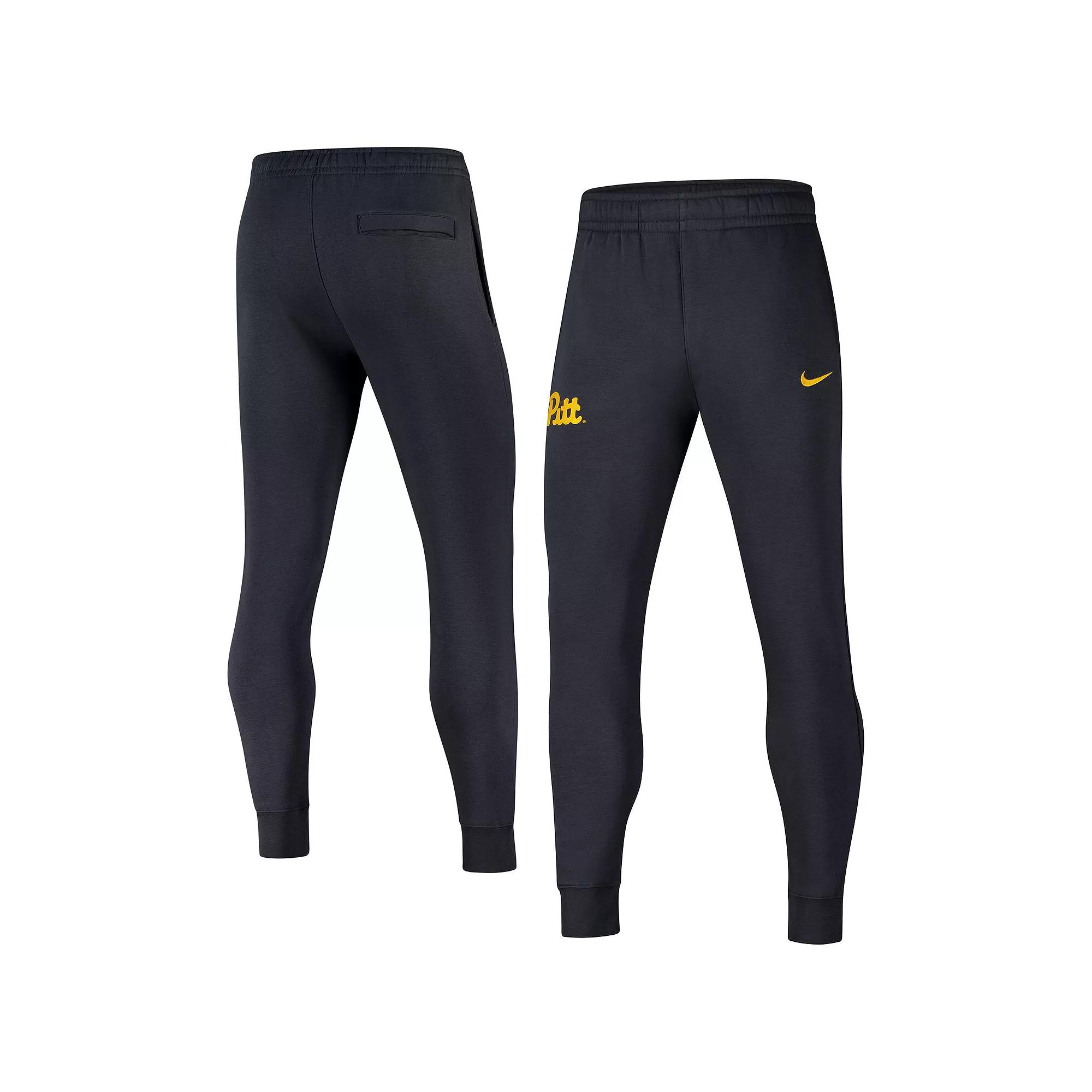 Men's Nike Anthracite Pitt Panthers Club Fleece Pants, Size: Large, Grey Product Image