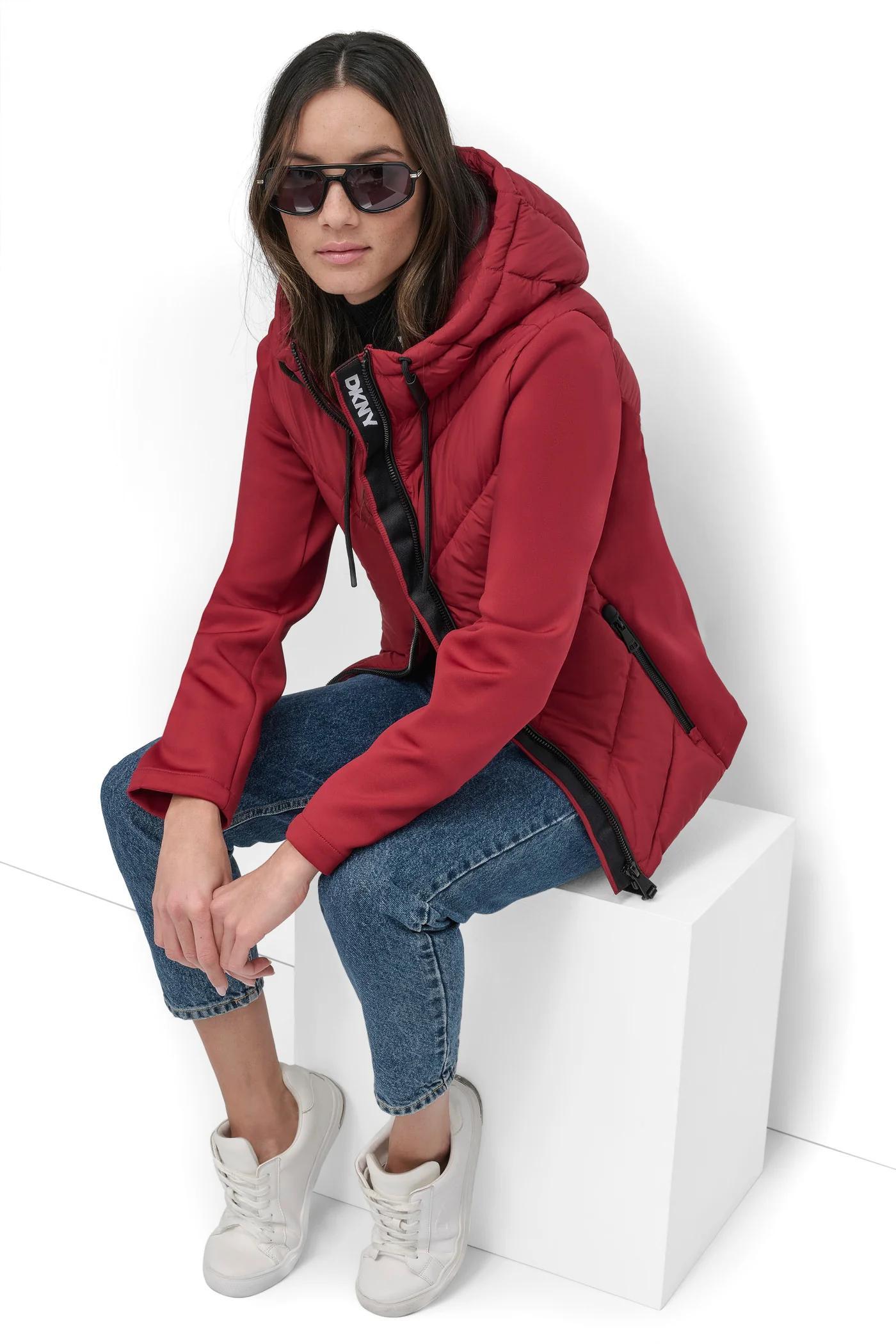 MIXED MEDIA LIGHT WEIGHT PUFFER Product Image