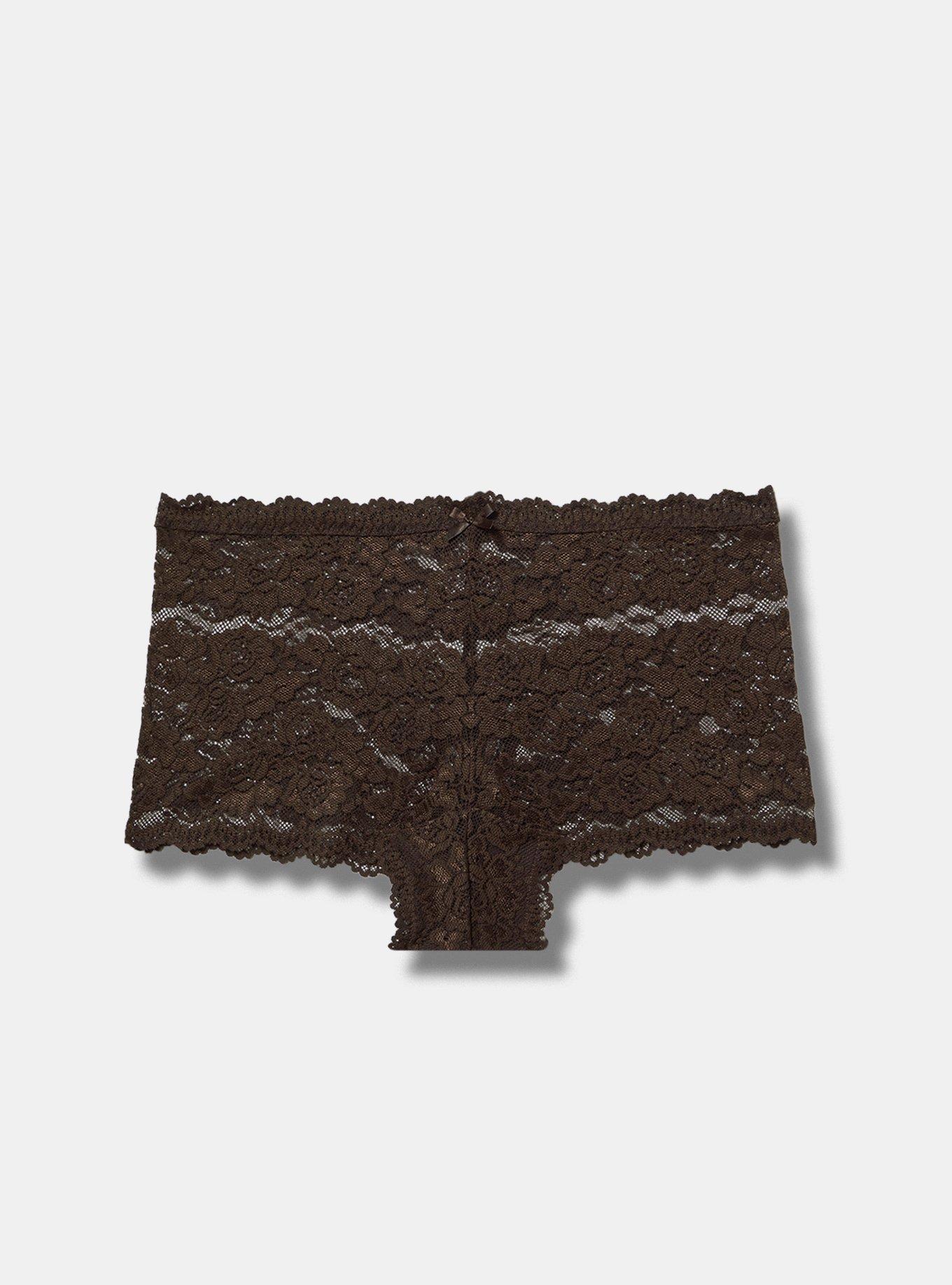 Mid-Rise Simply Lace Cheeky Panty Product Image