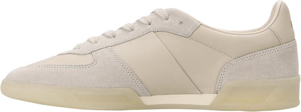 Boss Leather Suede Trainers with Foil Print Branding Product Image