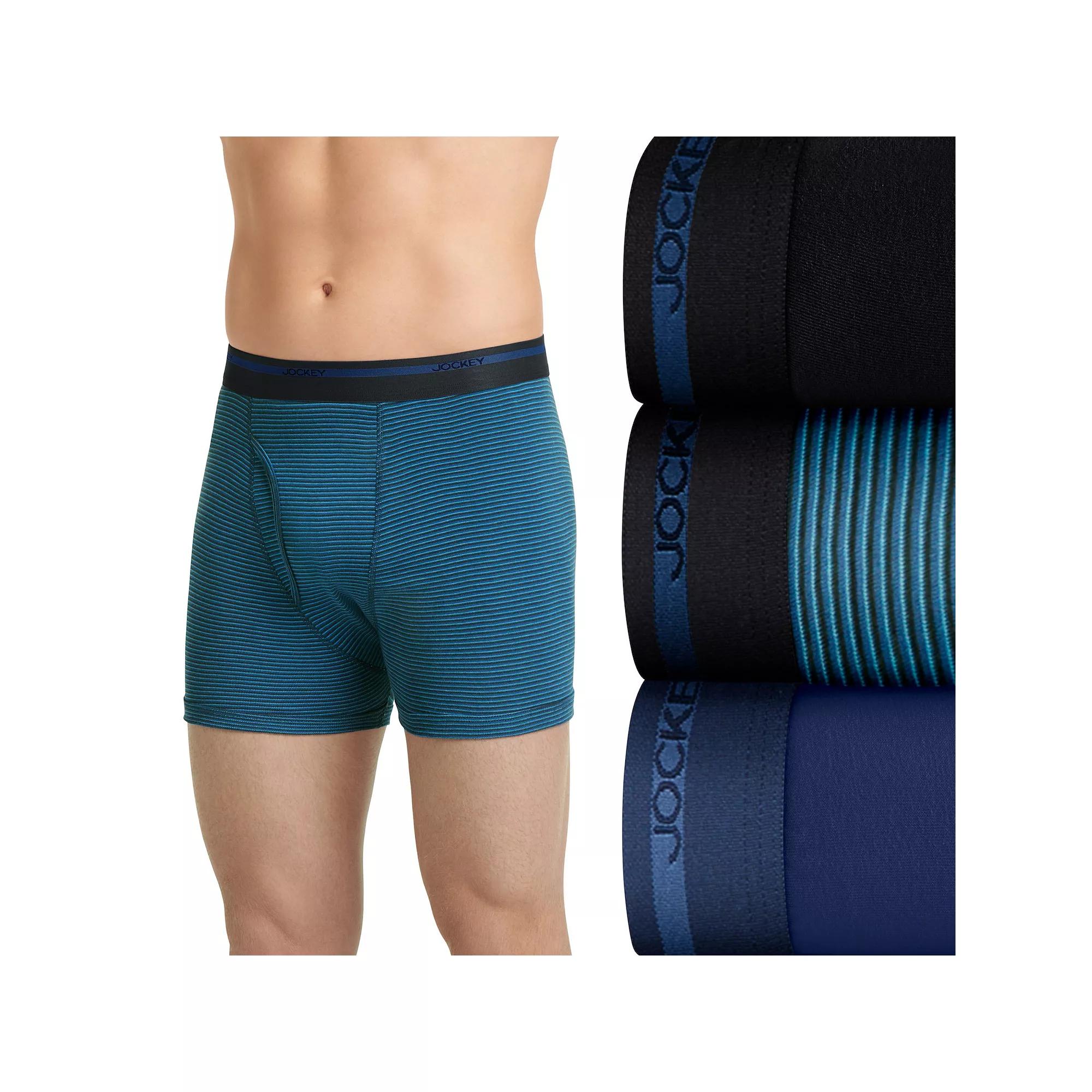 Men's Jockey® 3-Pack Lightweight Classic 5" Boxer Brief,  Product Image