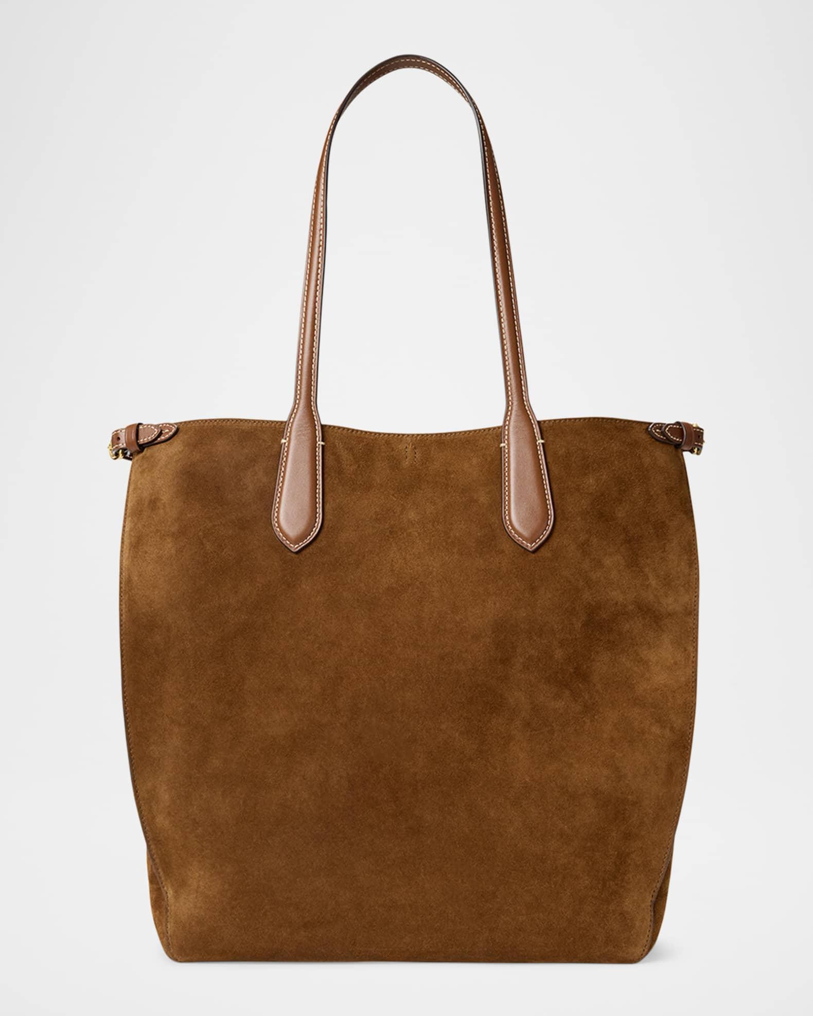 Bellport Suede North-South Tote Bag Product Image