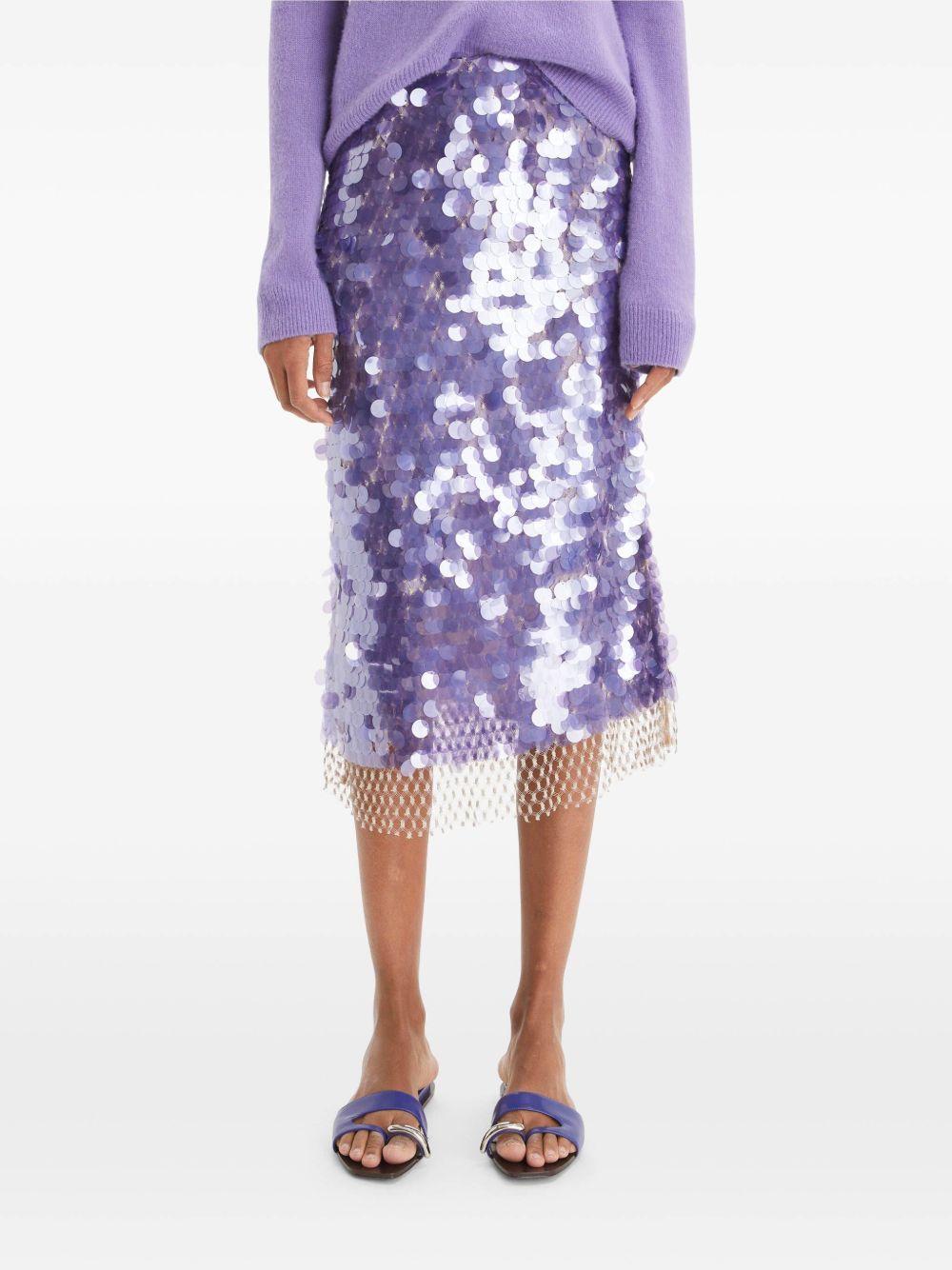 sequin-embellished skirt Product Image