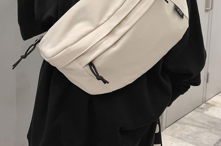 Multi-Pocket Belt Bag / Badge / Bag Charm / Set Product Image