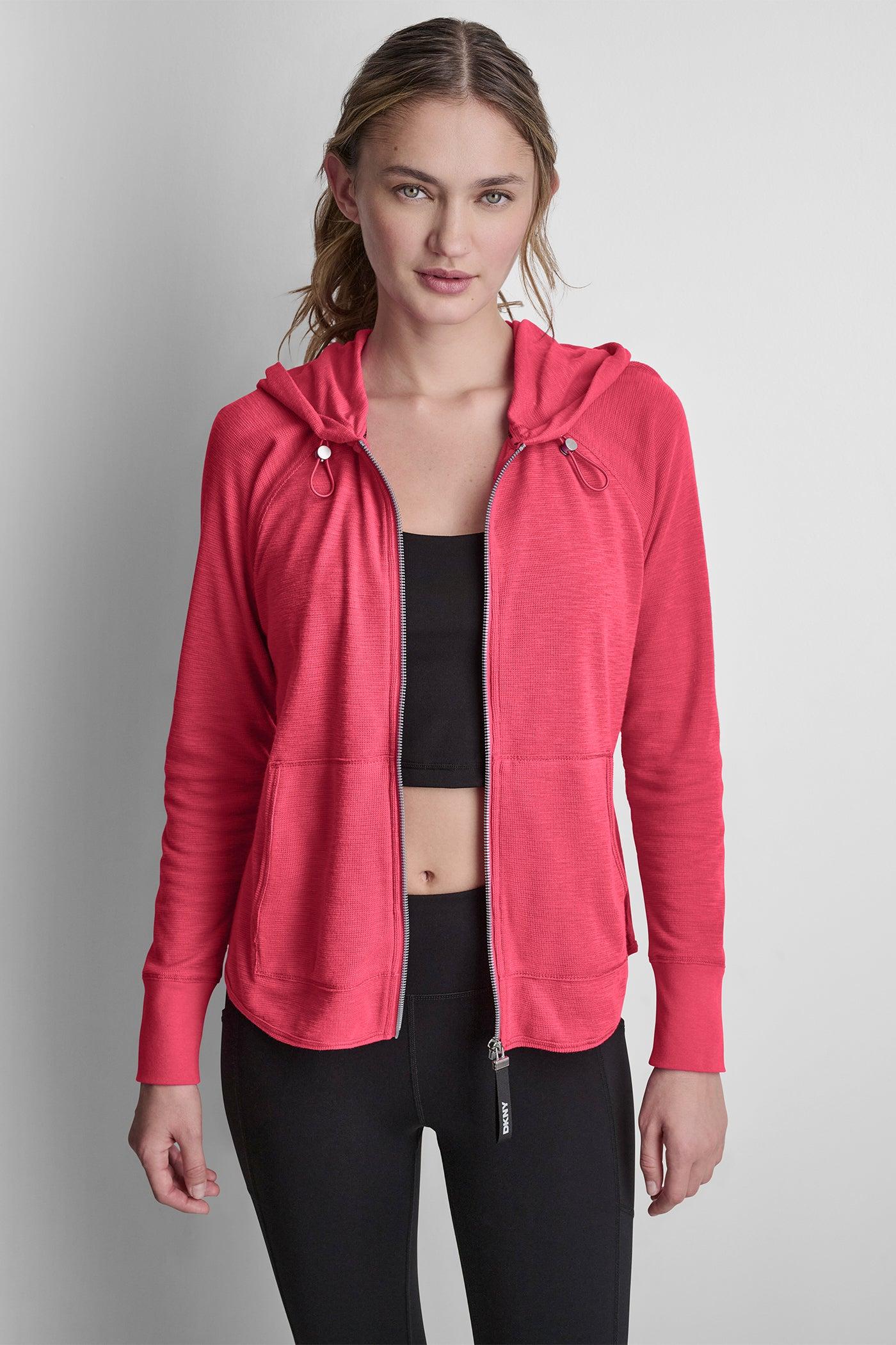MINI WAFFLE FULL-ZIP HOODIE Product Image