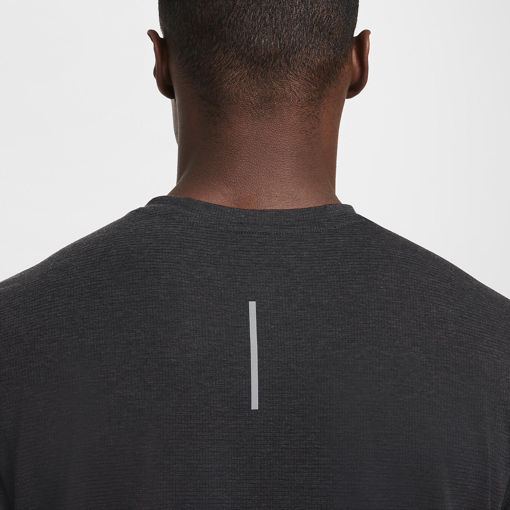 Nike Mens Rise 365 Running Division Dri-FIT Short-Sleeve Running Top | FZ1129-010 Product Image