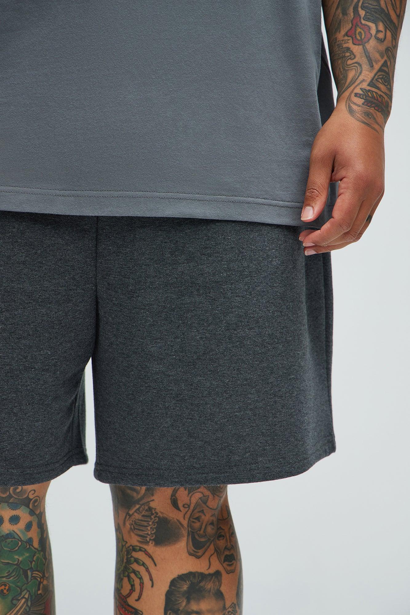 Tyson Sweatshort - Charcoal Product Image