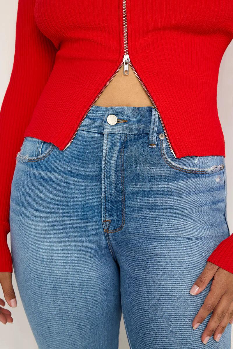 Good American | Good Curve Straight Jeans Product Image
