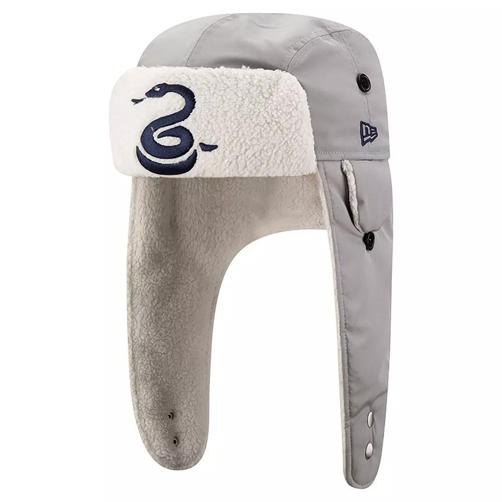 Men's New Era Gray Philadelphia Union Trapper Knit Hat,  Product Image