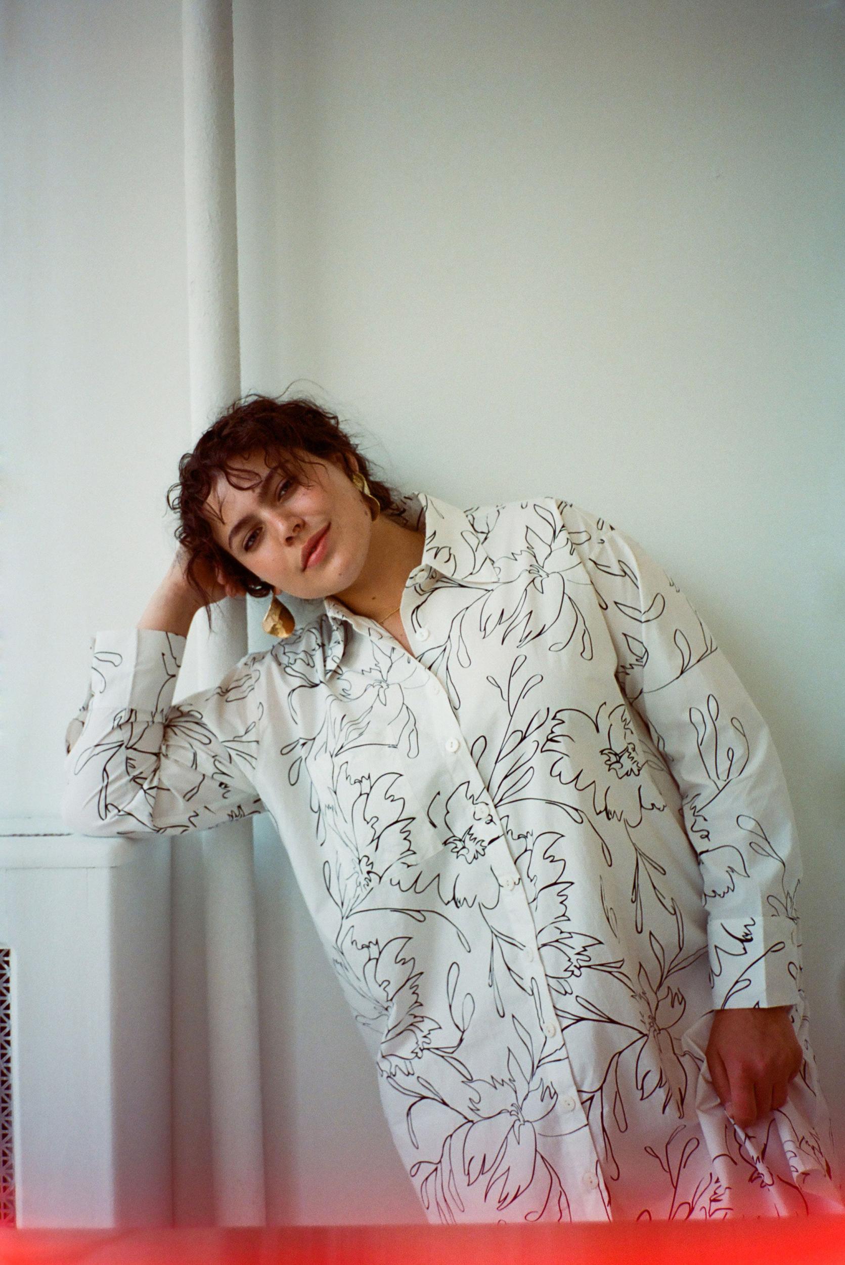 Etore Shirt Dress - Quill Product Image