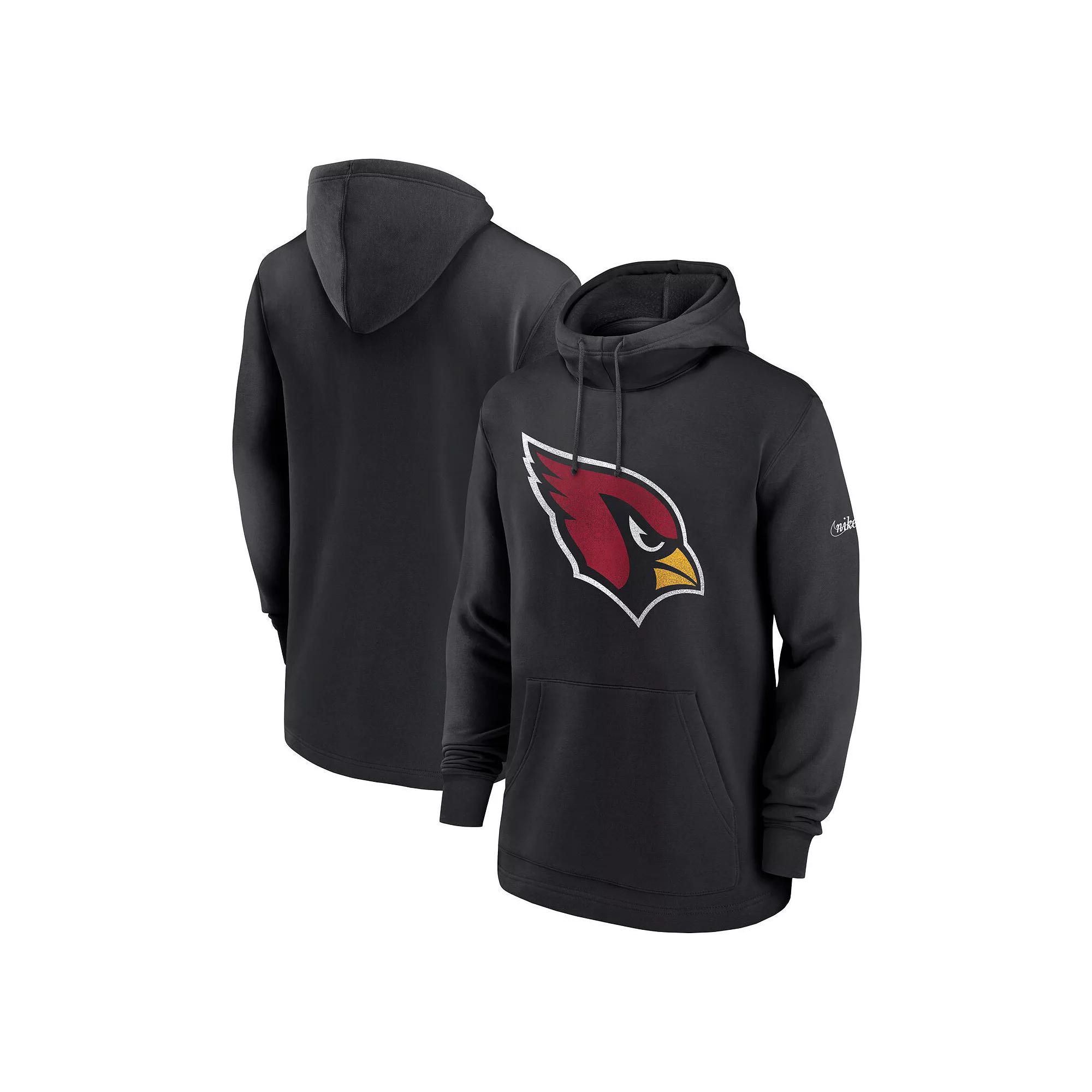 Men's Nike Black Arizona Cardinals Classic Pullover Hoodie, Size: 2XL Product Image