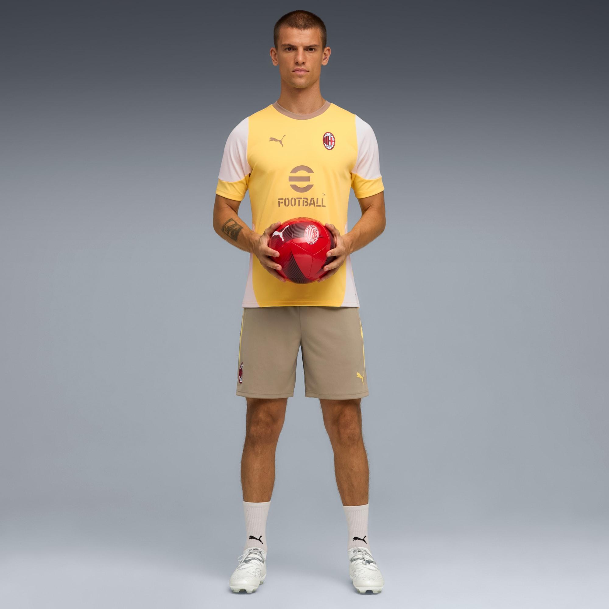 PUMA AC Milan Men's Long Sleeve Soccer Training Soccer Jersey Product Image