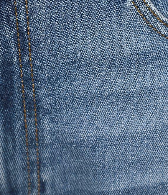 Westbound Hannah Straight Crop Medium Wash Denim Jeans Product Image