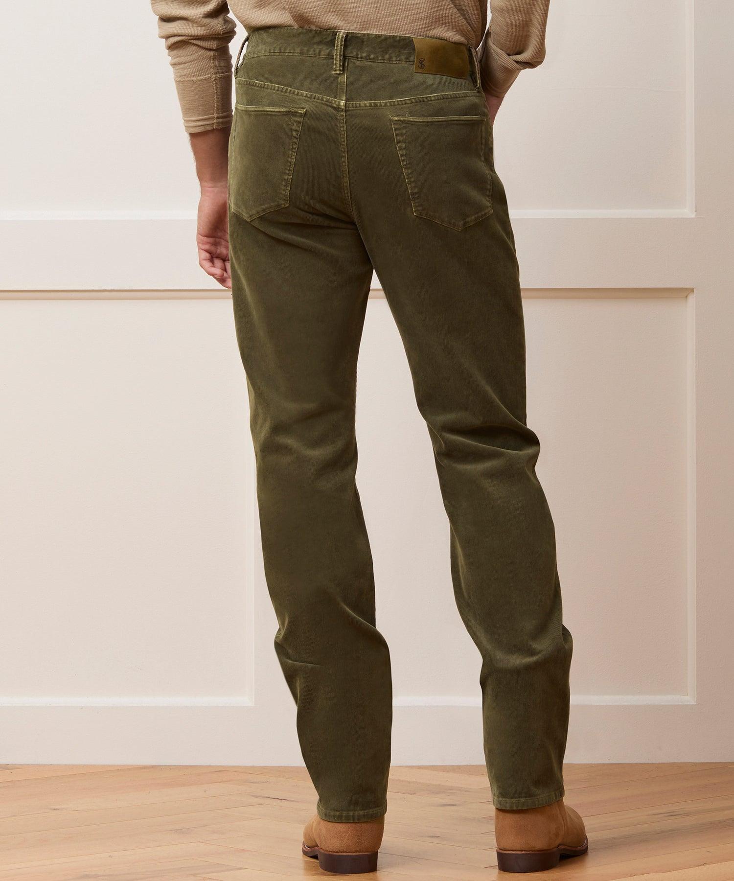 Straight 5-Pocket Corduroy Pant Product Image